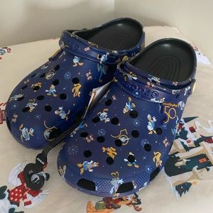 Disney 50th Anniversary Crocs NWT